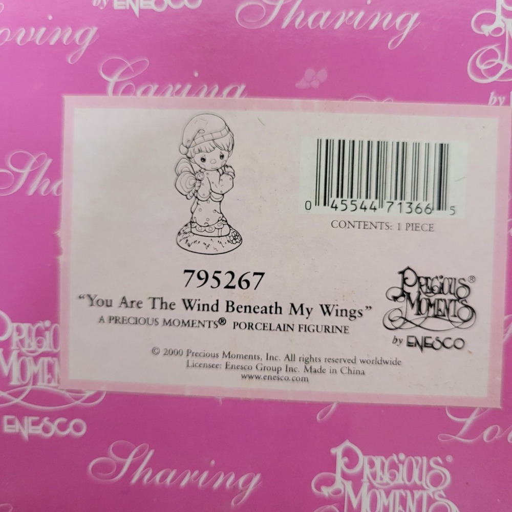 Precious Moments You Are The Wind Beneath My Wings Figurine 795267 Enesco